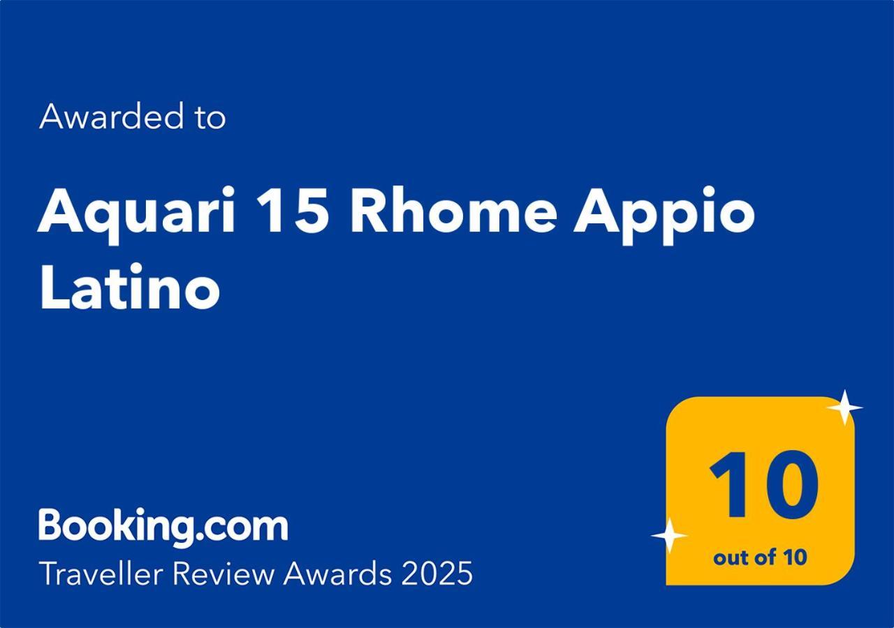 Aquari 15 Rhome Appio Latino Apartment *